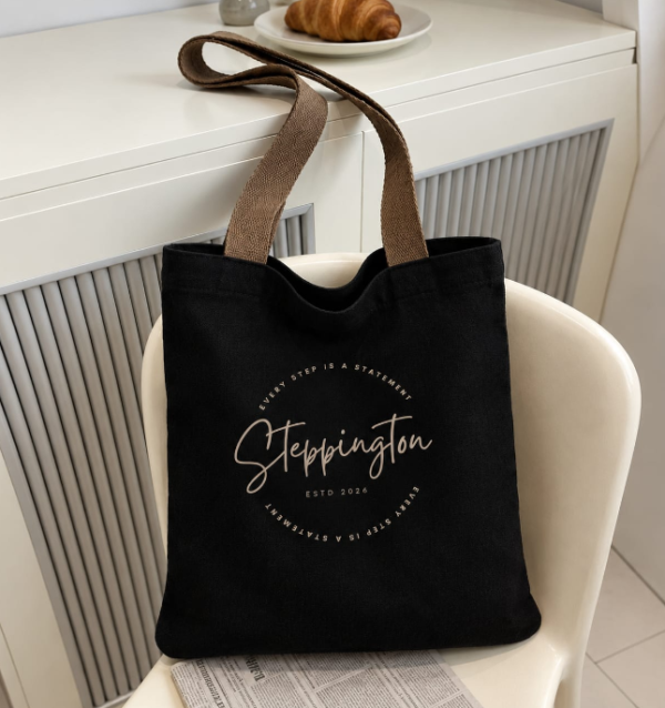 Solid Core Canvas Tote Bag